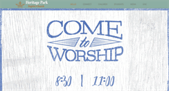 Desktop Screenshot of heritagepark.org